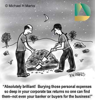 Tip #004 Burying Personal Expenses and Assets in the Business Financials Business Sales and M&A Specialists