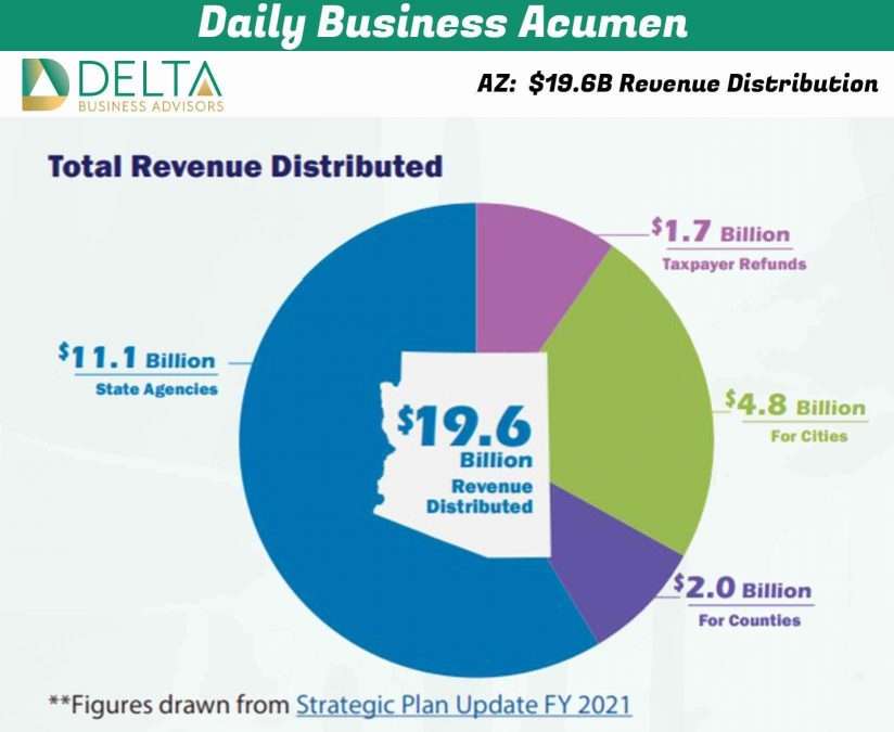 AZ 19.6B Revenue Distribution Delta Business Advisors