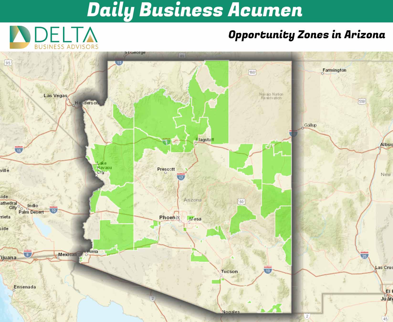 Opportunity Zones in Arizona Delta Business Advisors