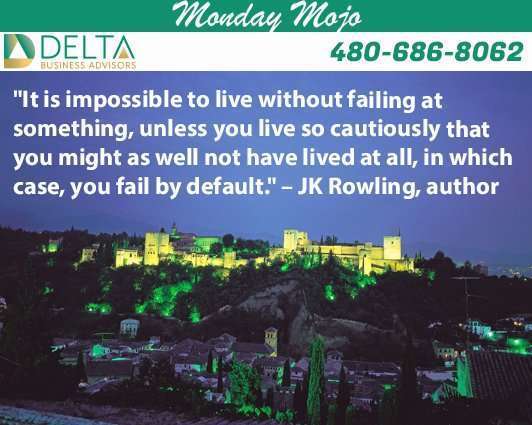 It is impossible to live without failing at something, unless you live so cautiously that you might as well not have lived at all, in which case, you fail by default