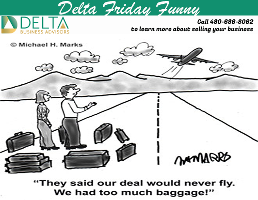 Tip #039 Too much baggage can hurt the sale of a business! Too Many Conditions