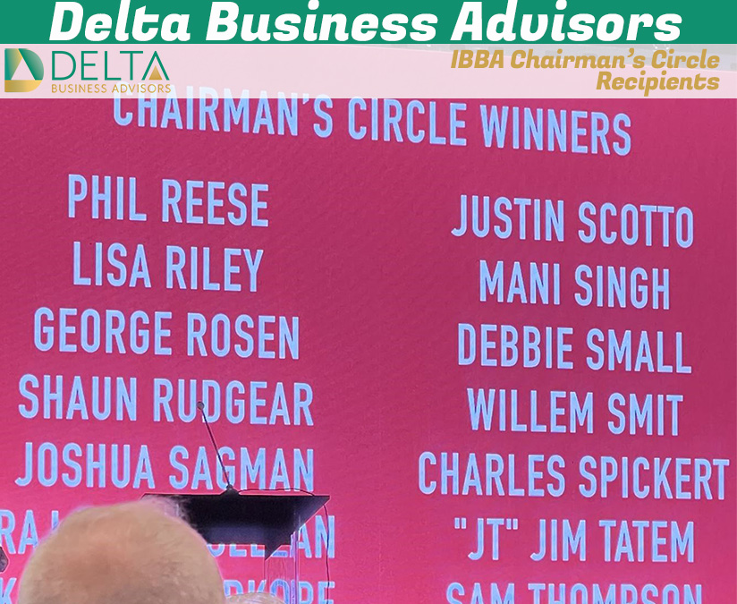 IBBA Chairman’s Circle Recipients IBBA Chairman's Circle Business Sales