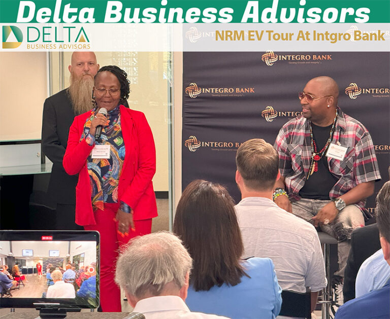 Business Leaders discussing EV